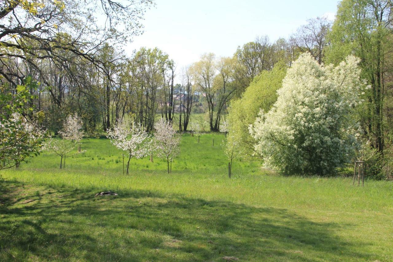 Apfelscheune Cannewitz Malschwitz Buitenkant foto